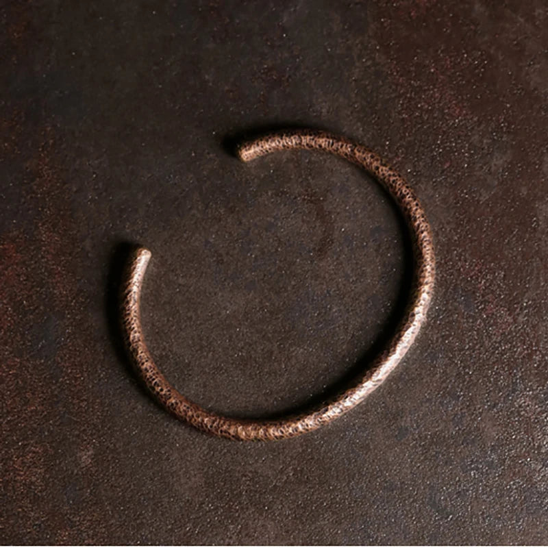 Viking Rustic Pure Copper Bracelet