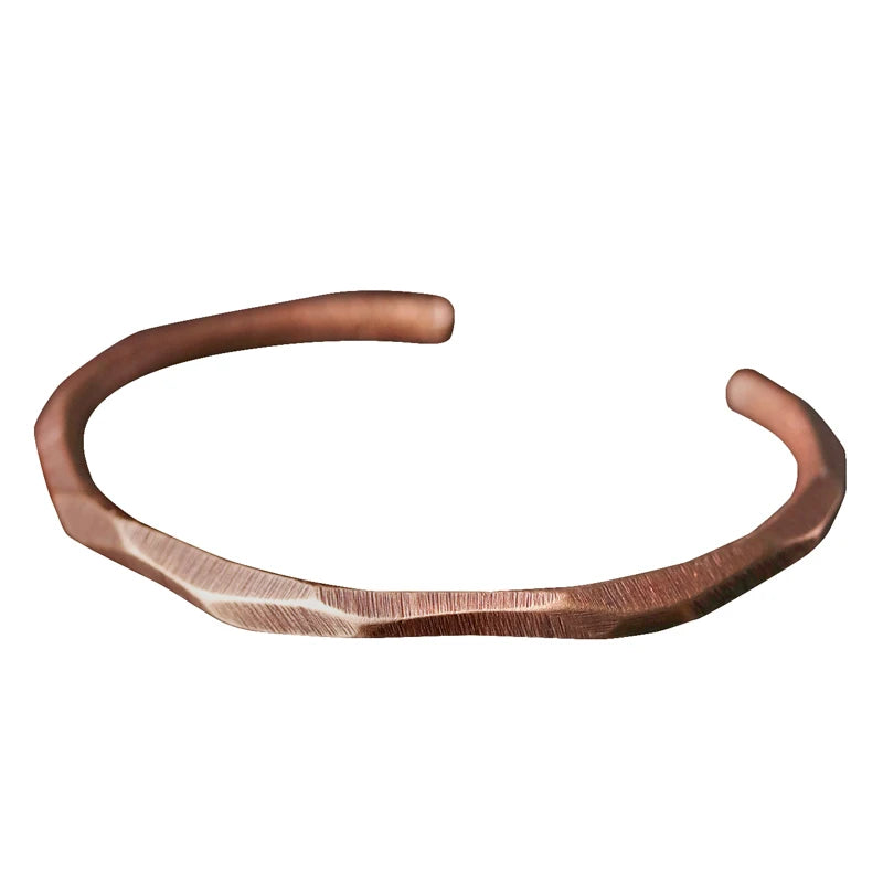 Handmade Punk Pure Copper Bracelet